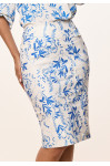 28003 - SAIA RETA SARJA ESTAMPADA 62CM