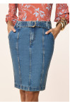 27968-SAIA TRADICIONAL JEANS COM FAIXA E FIVELA 55CM 27968-SAIA TRADICIONAL JEANS COM FAIXA E FIVELA 55CM