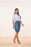 27946- SAIA TRADICIONAL JEANS 55CM 27946- SAIA TRADICIONAL JEANS 55CM