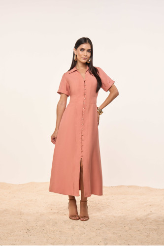 28009-CHEMISE ALFAIATARIA DE VISCOSE TELHA SUAVE 125CM