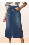 28024 - SAIA SEMI EVASE JEANS 80 CM 