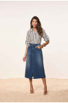 28024 - SAIA SEMI EVASE JEANS 80 CM 