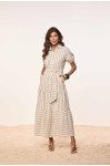 28029- CHEMISE LISTRADO 130CM