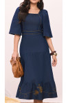 VESTIDO JEANS BORDADO 120CM 