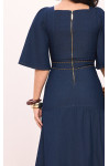 VESTIDO JEANS BORDADO 120CM 