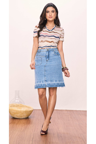 SAIA EVASE JEANS 55CM 