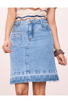 SAIA EVASE JEANS 55CM SAIA EVASE JEANS 55CM