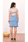 SAIA EVASE JEANS 55CM SAIA EVASE JEANS 55CM