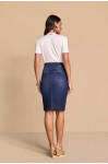28289 - T-SHIRT EEM MALHA OFF WHITE C/ESTAMPA TITANIUM