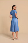 28315 - VESTIDO JEANS COM BORDADO NO CÓS 125CM 