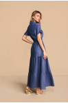 28332 - VESTIDO JEANS COM BOTOES 130CM TITANIUM 28332 - VESTIDO JEANS COM BOTOES 130CM TITANIUM