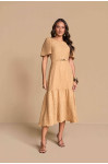 28367 - VESTIDO EN JACQUARD 125CM TITANIUM