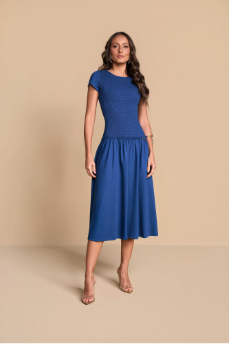 28390 - VESTIDO JEANS COM LASTEX 125CM TITANIUM