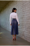 28448 - SAIA EVASE LONGA JEANS TITANIUM 