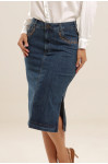40982 - SAIA JEANS BORDADA ILLUSYON