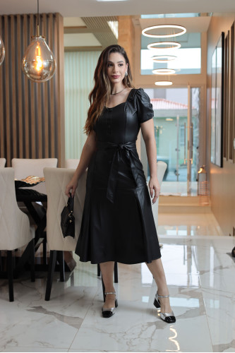 4596.84 VESTIDO PRETO D'azul