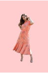 4657.15 VESTIDO LARANJA D'azul