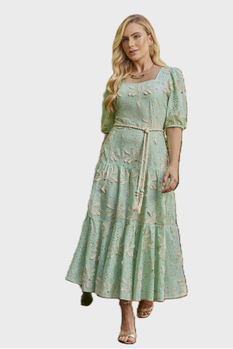 4665.64 VESTIDO VERDE D'azuL