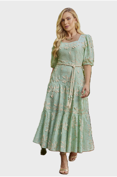 4665.64 VESTIDO VERDE D'azuL 4665.64 VESTIDO VERDE D'azuL