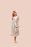 4751.99 VESTIDO LISTRADO D'azul