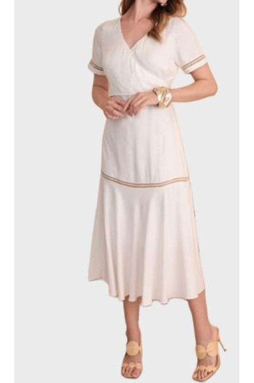 4787.99 VESTIDO OFF WHITE D'azul