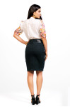 5236 - SAIA CHANEL PRETA ROW-AN 5236 - SAIA CHANEL PRETA ROW-AN