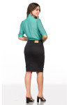 5376 - SAIA CHANEL PRETA ROW-AN 5376 - SAIA CHANEL PRETA ROW-AN