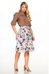 5434 - SAIA CHANEL ESTAMPADA ROW-AN