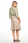 5538 - SAIA CHANEL COM BORDADO ROW-AN 5538 - SAIA CHANEL COM BORDADO ROW-AN