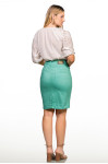 5551 - SAIA CHANEL VERDE AGUA ROW-AN