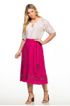 5583 - SAIA MIDI PINK ROW-AN 5583 - SAIA MIDI PINK ROW-AN