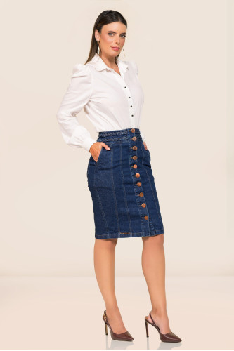 5596 - SAIA LONGUETE COM BOTOES ROW-AN 