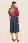 5617 - SAIA JEANS MAXI MIDI ROW-AN 