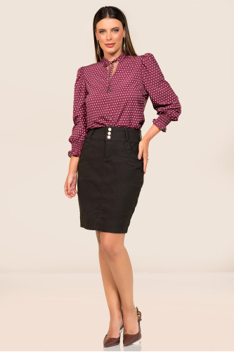 5619 - SAIA CHANEL PRETA ROW-AN 