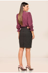 5619 - SAIA CHANEL PRETA ROW-AN 5619 - SAIA CHANEL PRETA ROW-AN