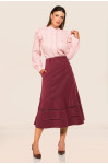 5623 - SAIA MIDI COURO MARSALA ROW-AN 