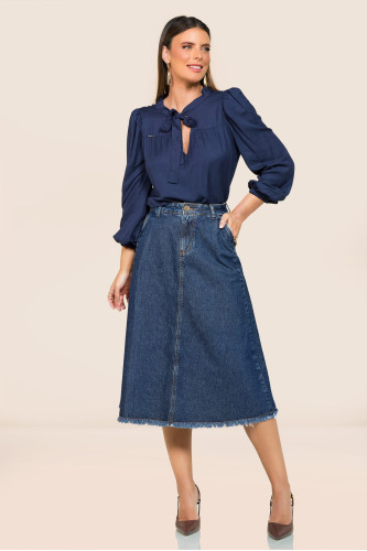 5633 - SAIA MAXI MIDI JEANS ROW-AN 