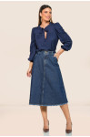 5633 - SAIA MAXI MIDI JEANS ROW-AN 