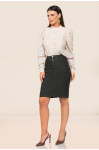 5637 - SAIA CHANEL PRETA ROW-AN 5637 - SAIA CHANEL PRETA ROW-AN