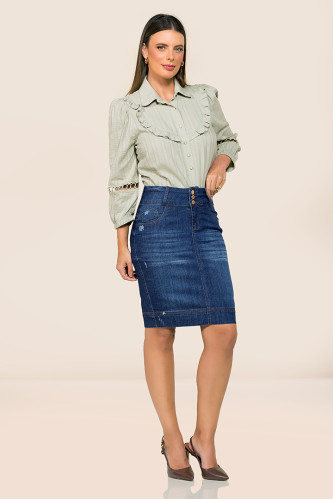 5640 - SAIA JEANS CHANEL ROW-AN 