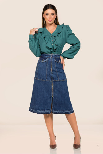 5644 - SAIA LONGUETE JEANS ROW-AN 