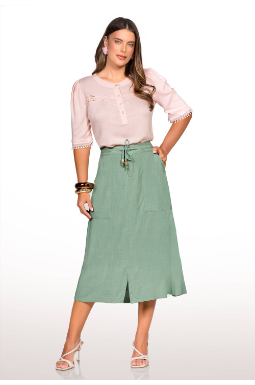 5675 - SAIA LONGUETE VERDE ROW-AN 