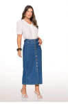 5684 - SAIA JEANS MAXI MIDI ROW-AN 