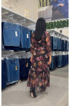 4871.99 VESTIDO EM TULE ESTAMPADO 