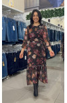 4871.99 VESTIDO EM TULE ESTAMPADO 