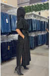 21126 -  VESTIDO LONGO XADREZ ILLUSYON 